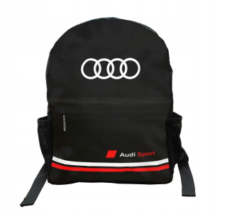 Školský batoh - Batoh školy Audi Logo Pridajte nápis!