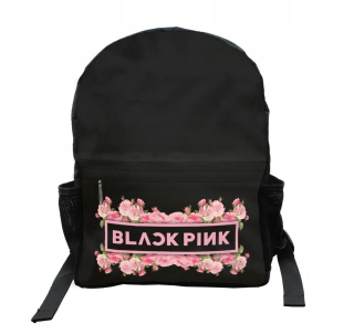 Školská taška, batoh - Blackpink School Batchpack Pridať nápis!