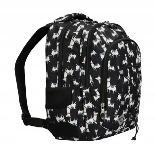 Školská taška, batoh - Školský batoh Lamas Llama Lama Alpaca SchoolBag