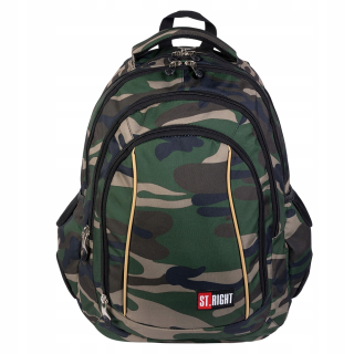 Školský batoh - Školský batoh Camo St.rict St. Majewski BP4