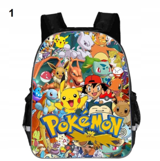 Školská taška, batoh - Batoh Tornister Pokemon Pikachu Eevee Mew Výber