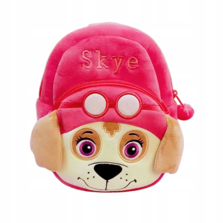 Paw Patrol  - Detský batoh plyšové mäkké psie hliadky skye