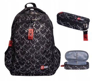 Školská taška, batoh - ROXIE STRIGHT BP-57 ST.MAJEWSKI BACKPACK A CASE CASE