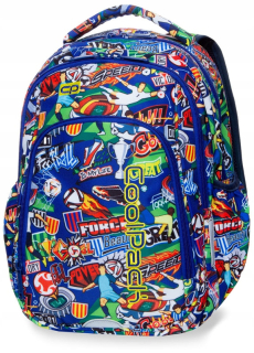 Školský batoh - Coolpack 2019 Strike S - Batoh pre mládež Footba