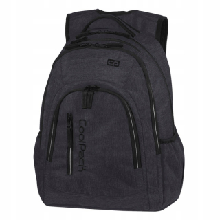 Školská taška, batoh - Mládežnícka komora CP Mercator Black Batchpack