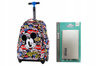 Školská taška, batoh - Batoh na kolesách Coolpack viedol Disney Mickey