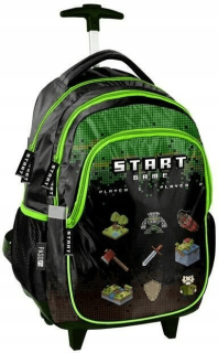 Školský batoh - Batoh na kolieskach Gaming Start PP22CR-997 PASO
