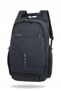 Školský batoh - Batoh pre notebook 13-15,6 " + USB, r-bag bubon