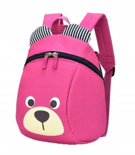 Predškolák batohu Detský medvedík Pink
