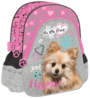 Predškolský batoh môj malý priateľ Pink Dog /