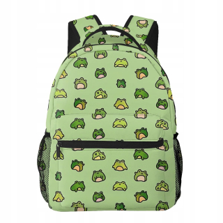 Školský batoh Frogs Doodle pre dievčatá chlapcov