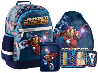 Školský batoh - Avengers School Batoh nastavený na chlapca