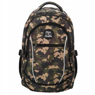 Batoh Chin & Chilla School Batoh 31x21x46 cm camo