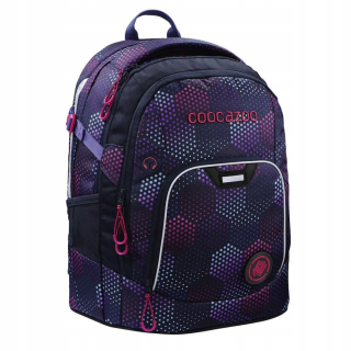 Školský batoh - Coocazoo Rayday Purple ilúzia 24L School Batoh