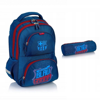 Školský batoh - FC Barcelona FC-189 School Batoh s puzdrom na ceruzku
