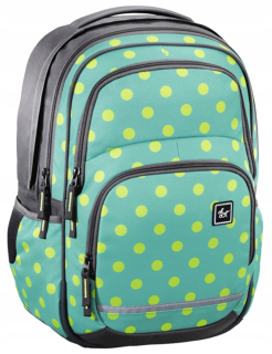 Školská taška, batoh - Školský batoh Hama všetky Out Blabi Mint Dots
