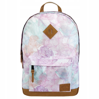 Paul & Co Pastel Flowers School Batoh