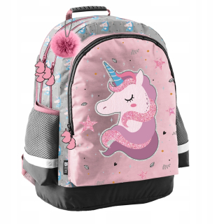 Školský batoh - Paso Unicorn School Backpack Pink Unicorn