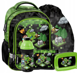UNICORN School Bag Back Batoh Pompón pre deti