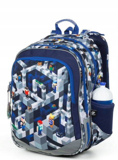 Školský batoh - Topgal Elly Minecraft School Backpack do triedy 1-4