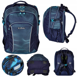 Školský batoh - Ultimate Waves Pet 24l Herlitz School Batoh