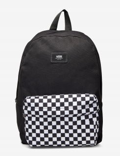 Školská taška, batoh - Školské batohy Vans Nový Skool Black Kockovaný