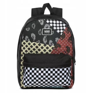 Školský batoh - Školské batoh Vans Realm Classic Patchwork Grille