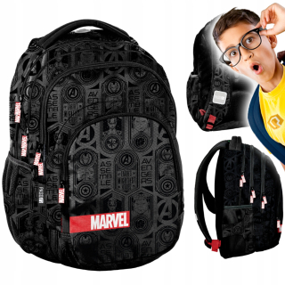 Čierna škola batoh pre Boy Avengers