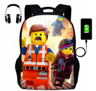 Školská taška, batoh - Školský batoh pre Lego Heroes Batman