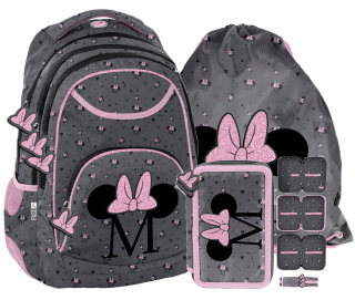 Školský batoh - Školský batoh pre dievčenskú myš Minnie Set