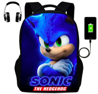 Školská taška, batoh - Školský batoh pre First-Class Sonic
