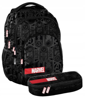 Marvel Avengers Black Youth School Batoh