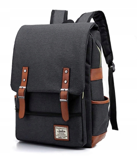 School Backpack Youth Vintage Bag (D022)