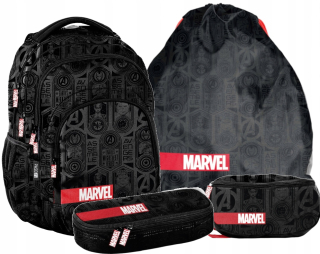 Školský batoh - Batoh pre mládež Black Avengers