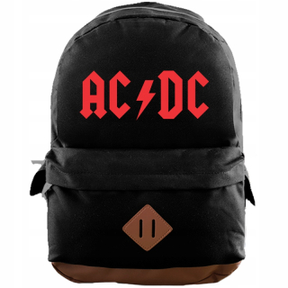 Školský batoh - AC DC Black School Backpack čierny