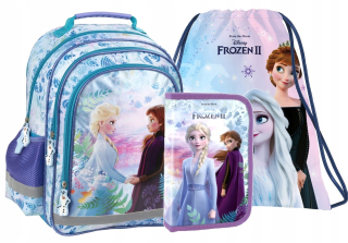 Školská taška - batoh, set, zostava - Frozen školský batoh školská taška sada 1 trieda