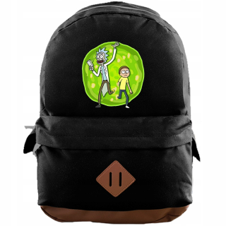 Školská taška, batoh - Školský batoh Tornister Rick a Morty Black