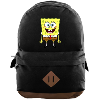 Školský batoh - Školská batohová taška Spongebob čierna