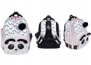 Školský batoh - Panda St.right 3 Batoh v komore