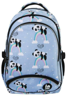 Školská taška, batoh - Tropic Blue Panda batoh
