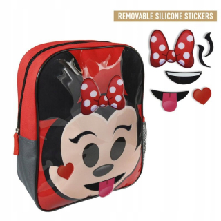 Batoh s nálepkami Minnie Mouse 34 cm