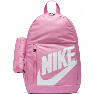 Školská taška, batoh - Dámsky školský ružový batoh Nike s peračníkom