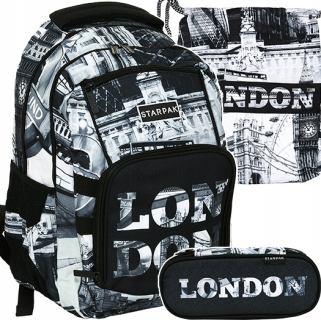 Školská taška, batoh - Plucka Youth London Super Formsovable School