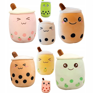 Plyšové hračky z čaju Boba Bubble Tea Bubble