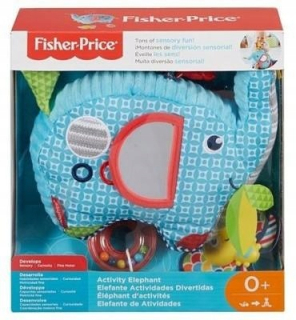 Plyšová Sloní Rattle FDC58 Fisher Price