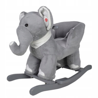 Plush High-Racing Elephant, 68 x 33 x 47 cm