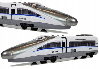 Pendolino Vlak s Stretch White so zvukom a Ś