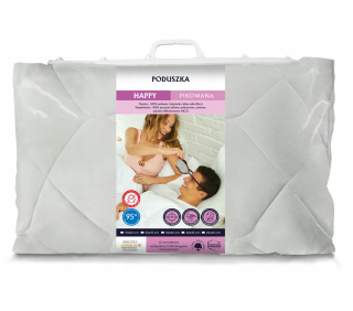 Detský vankúš - Happy 50x60 anti -allergický vankúš. Senna prešívaná