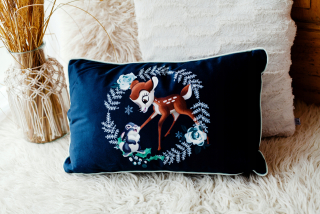 Detský dekoračný vankúš - Bambi Disney vankúš