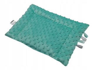 Detský vankúš - Vankúš Minky 30x40 olka Mint